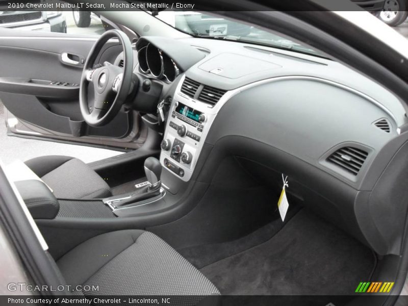 Mocha Steel Metallic / Ebony 2010 Chevrolet Malibu LT Sedan