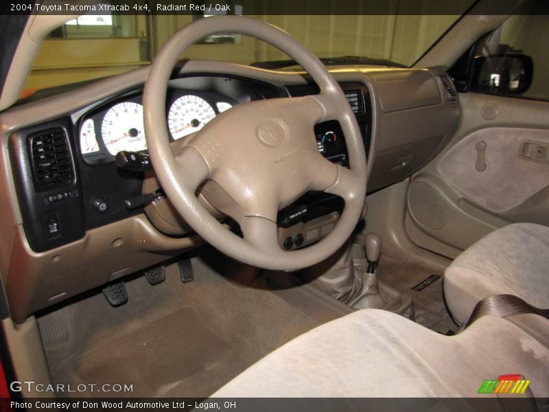 Radiant Red / Oak 2004 Toyota Tacoma Xtracab 4x4