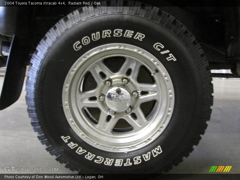 Radiant Red / Oak 2004 Toyota Tacoma Xtracab 4x4