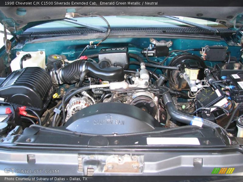Emerald Green Metallic / Neutral 1998 Chevrolet C/K C1500 Silverado Extended Cab