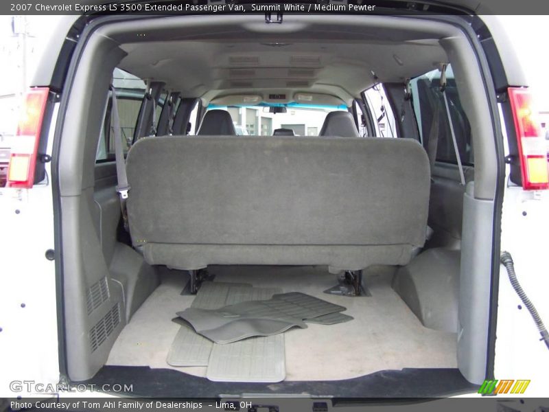 Summit White / Medium Pewter 2007 Chevrolet Express LS 3500 Extended Passenger Van