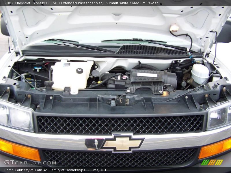 Summit White / Medium Pewter 2007 Chevrolet Express LS 3500 Extended Passenger Van