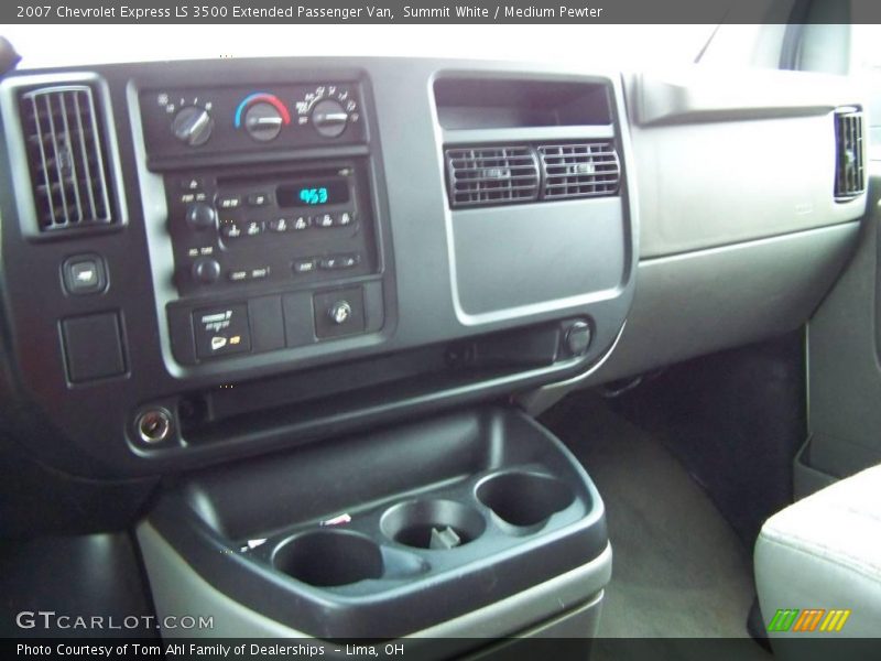 Summit White / Medium Pewter 2007 Chevrolet Express LS 3500 Extended Passenger Van