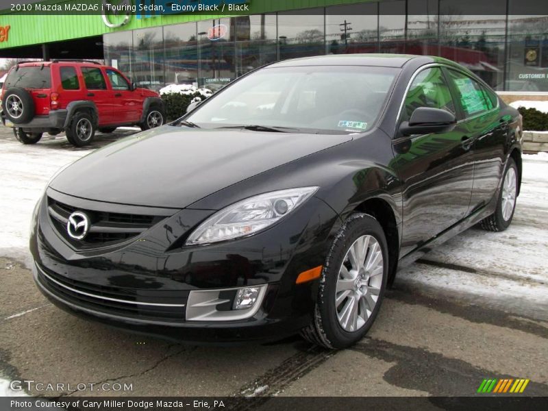 Ebony Black / Black 2010 Mazda MAZDA6 i Touring Sedan