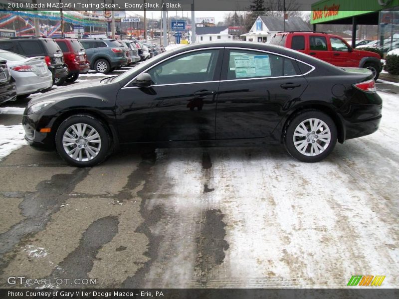 Ebony Black / Black 2010 Mazda MAZDA6 i Touring Sedan