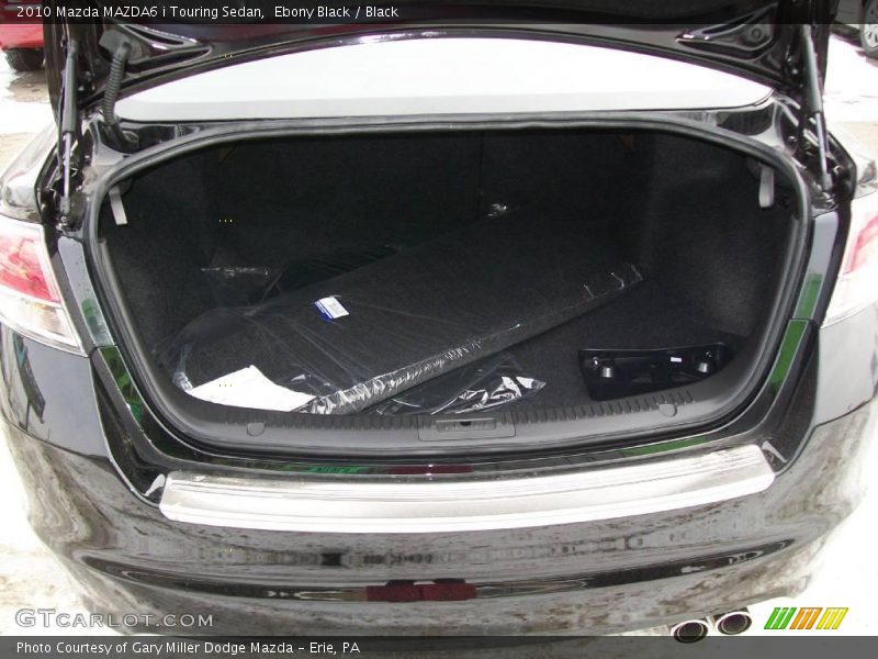 Ebony Black / Black 2010 Mazda MAZDA6 i Touring Sedan