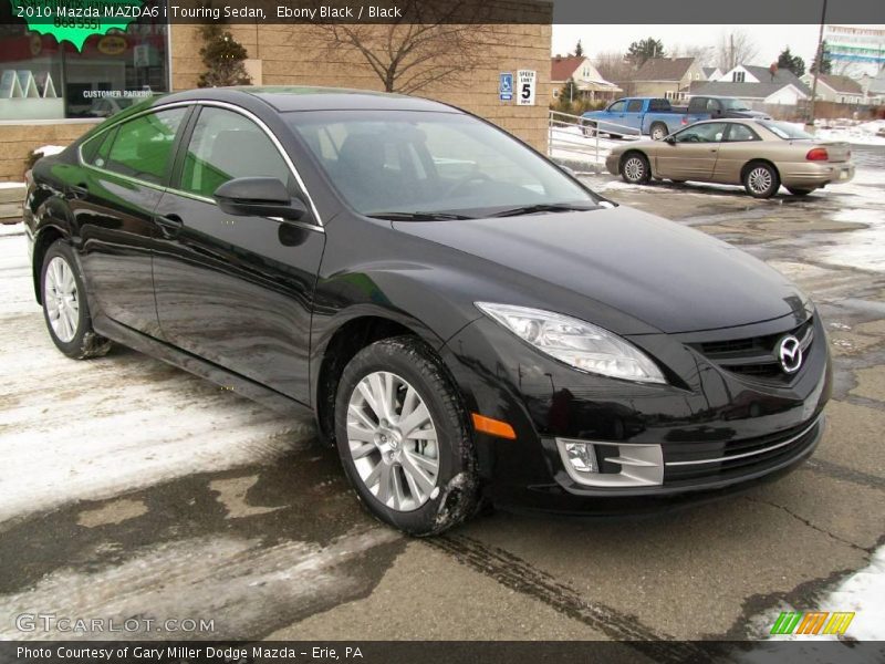 Ebony Black / Black 2010 Mazda MAZDA6 i Touring Sedan