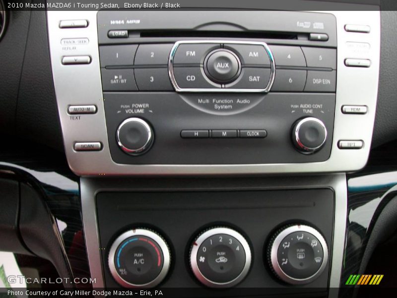 Ebony Black / Black 2010 Mazda MAZDA6 i Touring Sedan