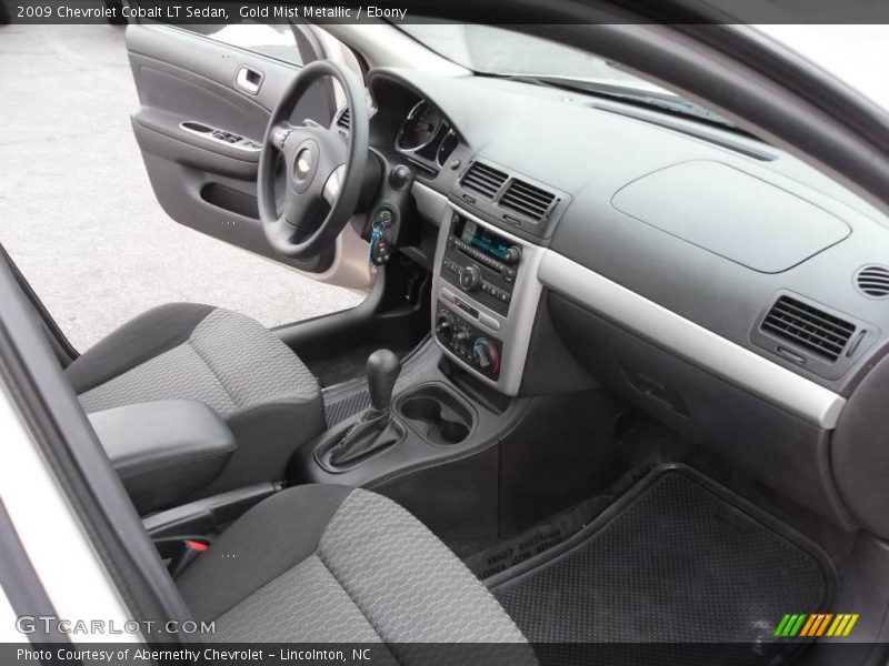 Gold Mist Metallic / Ebony 2009 Chevrolet Cobalt LT Sedan