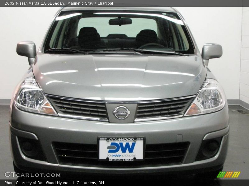 Magnetic Gray / Charcoal 2009 Nissan Versa 1.8 SL Sedan