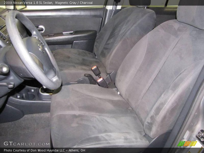 Magnetic Gray / Charcoal 2009 Nissan Versa 1.8 SL Sedan