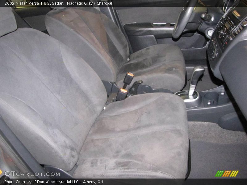 Magnetic Gray / Charcoal 2009 Nissan Versa 1.8 SL Sedan