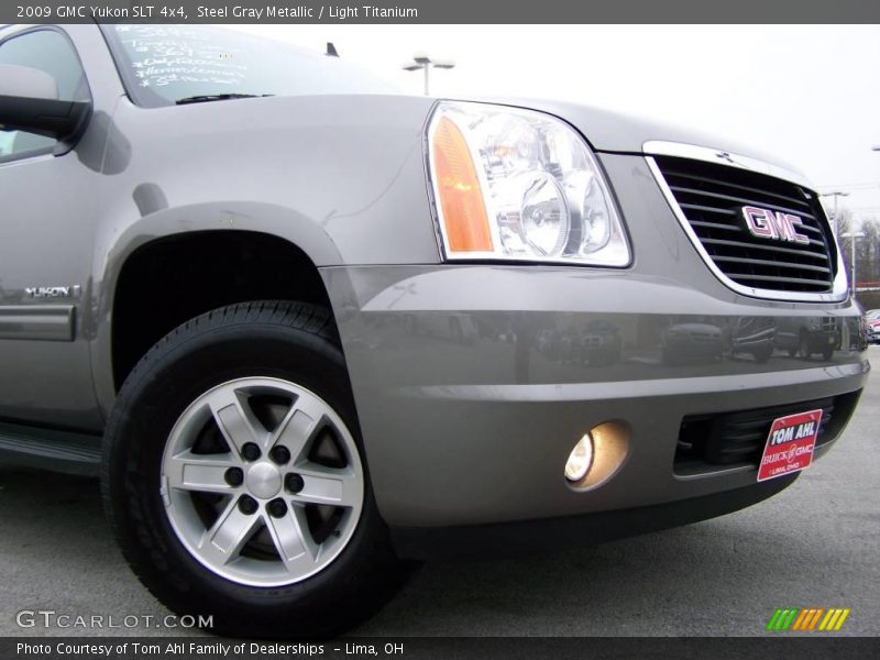 Steel Gray Metallic / Light Titanium 2009 GMC Yukon SLT 4x4