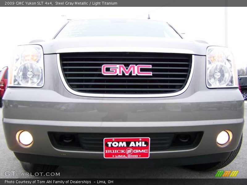 Steel Gray Metallic / Light Titanium 2009 GMC Yukon SLT 4x4