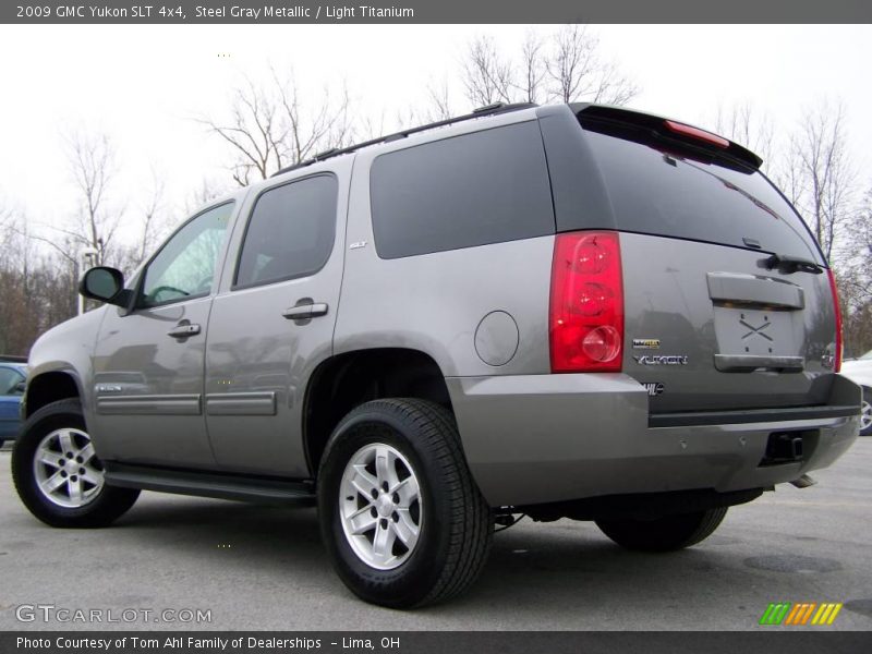 Steel Gray Metallic / Light Titanium 2009 GMC Yukon SLT 4x4
