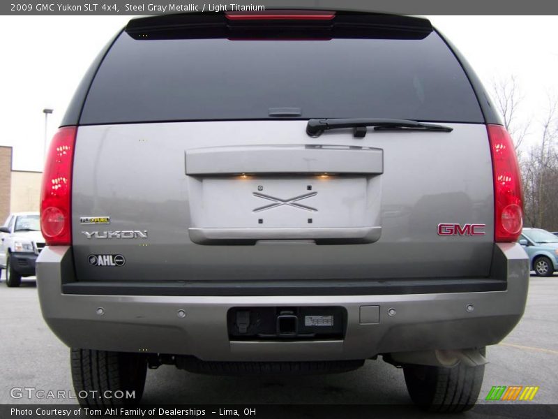 Steel Gray Metallic / Light Titanium 2009 GMC Yukon SLT 4x4
