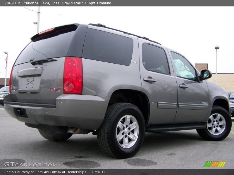 Steel Gray Metallic / Light Titanium 2009 GMC Yukon SLT 4x4