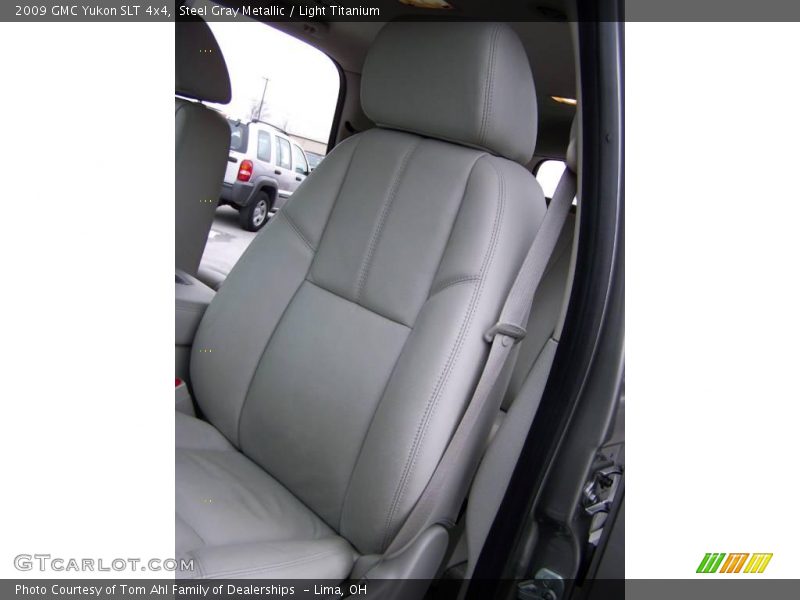 Steel Gray Metallic / Light Titanium 2009 GMC Yukon SLT 4x4