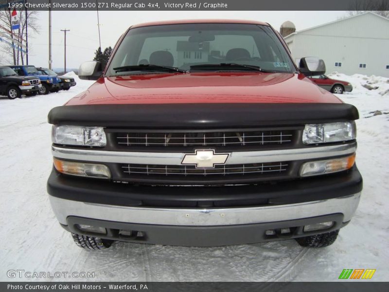 Victory Red / Graphite 1999 Chevrolet Silverado 1500 Z71 Regular Cab 4x4