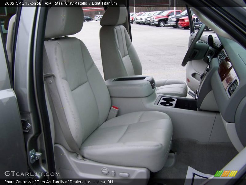 Steel Gray Metallic / Light Titanium 2009 GMC Yukon SLT 4x4