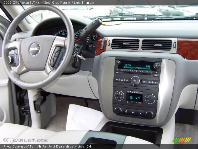 Steel Gray Metallic / Light Titanium 2009 GMC Yukon SLT 4x4