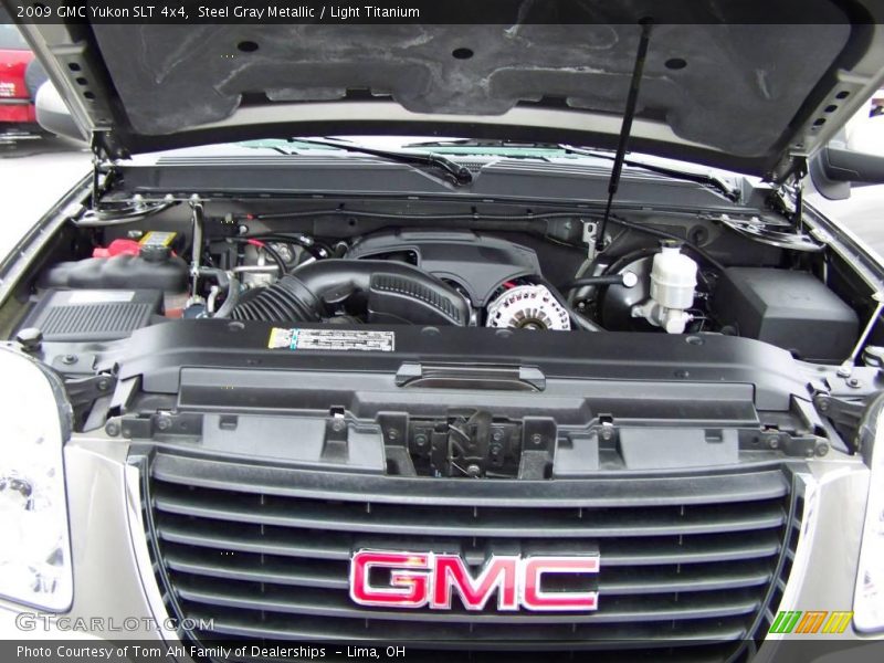 Steel Gray Metallic / Light Titanium 2009 GMC Yukon SLT 4x4