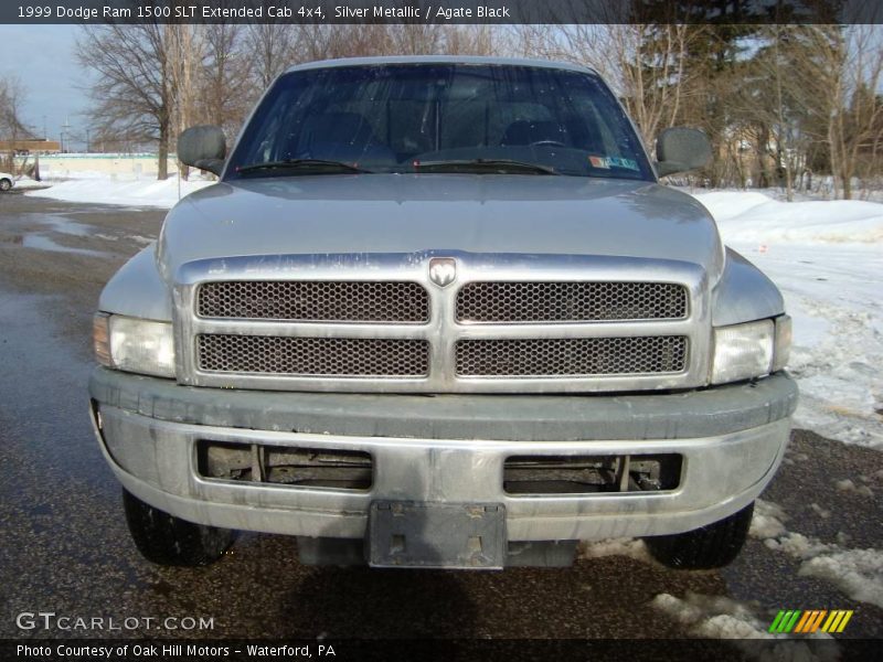 Silver Metallic / Agate Black 1999 Dodge Ram 1500 SLT Extended Cab 4x4