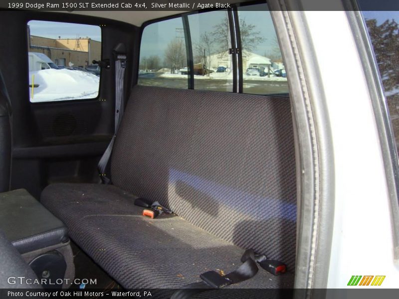 Silver Metallic / Agate Black 1999 Dodge Ram 1500 SLT Extended Cab 4x4