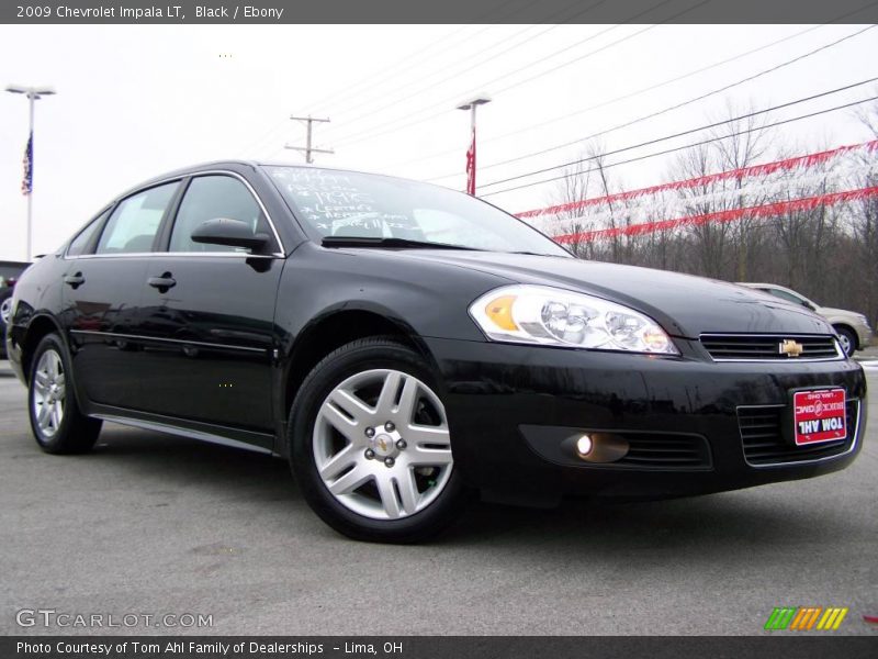 Black / Ebony 2009 Chevrolet Impala LT