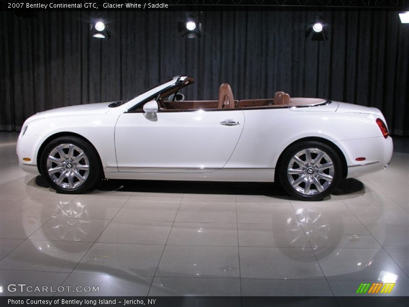 Glacier White / Saddle 2007 Bentley Continental GTC