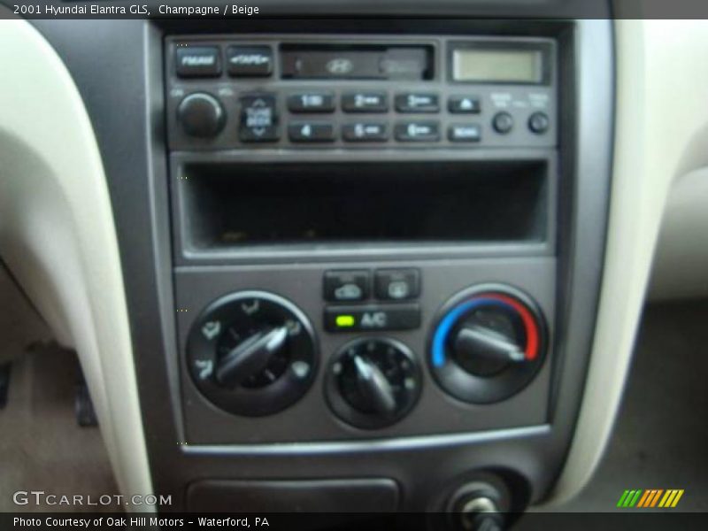 Champagne / Beige 2001 Hyundai Elantra GLS