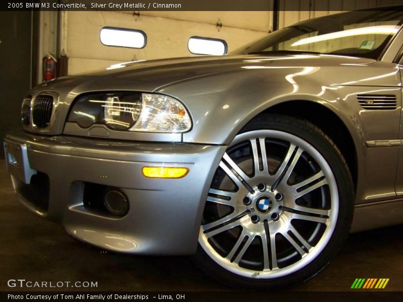 Silver Grey Metallic / Cinnamon 2005 BMW M3 Convertible