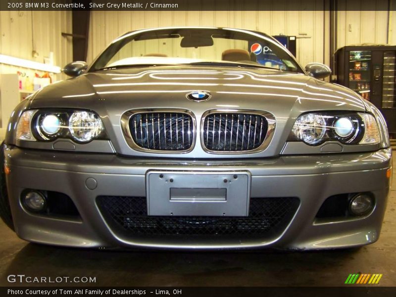 Silver Grey Metallic / Cinnamon 2005 BMW M3 Convertible