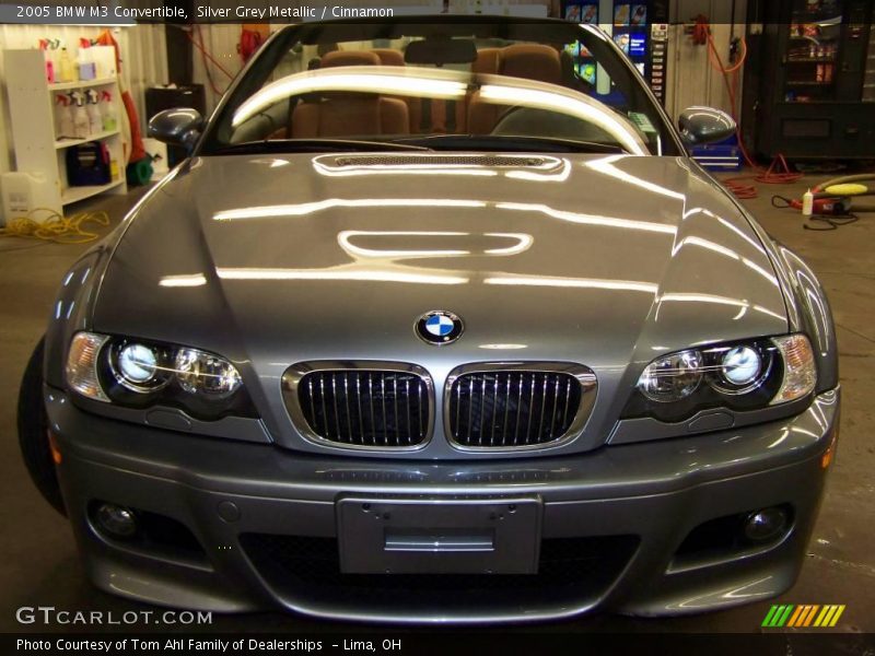 Silver Grey Metallic / Cinnamon 2005 BMW M3 Convertible