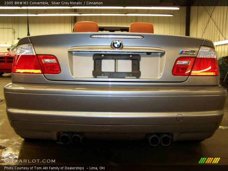 Silver Grey Metallic / Cinnamon 2005 BMW M3 Convertible