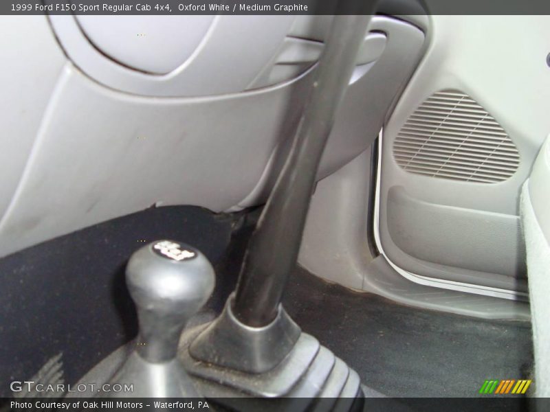 Oxford White / Medium Graphite 1999 Ford F150 Sport Regular Cab 4x4