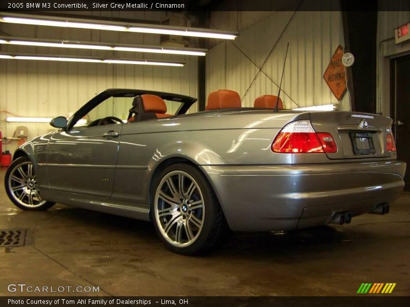 Silver Grey Metallic / Cinnamon 2005 BMW M3 Convertible