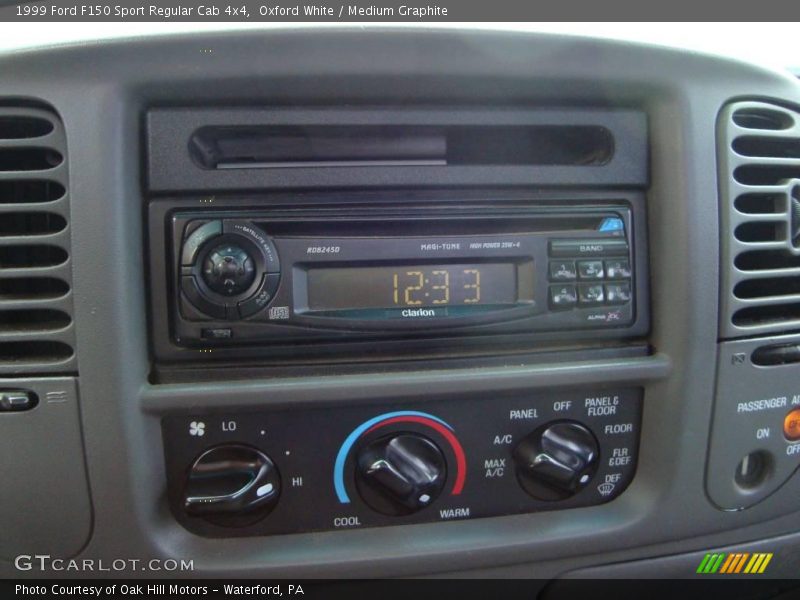 Oxford White / Medium Graphite 1999 Ford F150 Sport Regular Cab 4x4