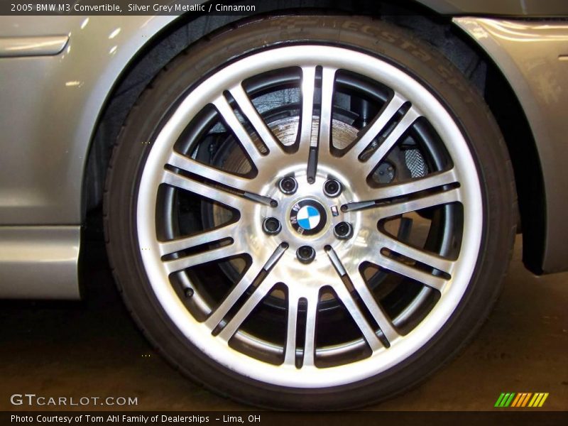 Silver Grey Metallic / Cinnamon 2005 BMW M3 Convertible