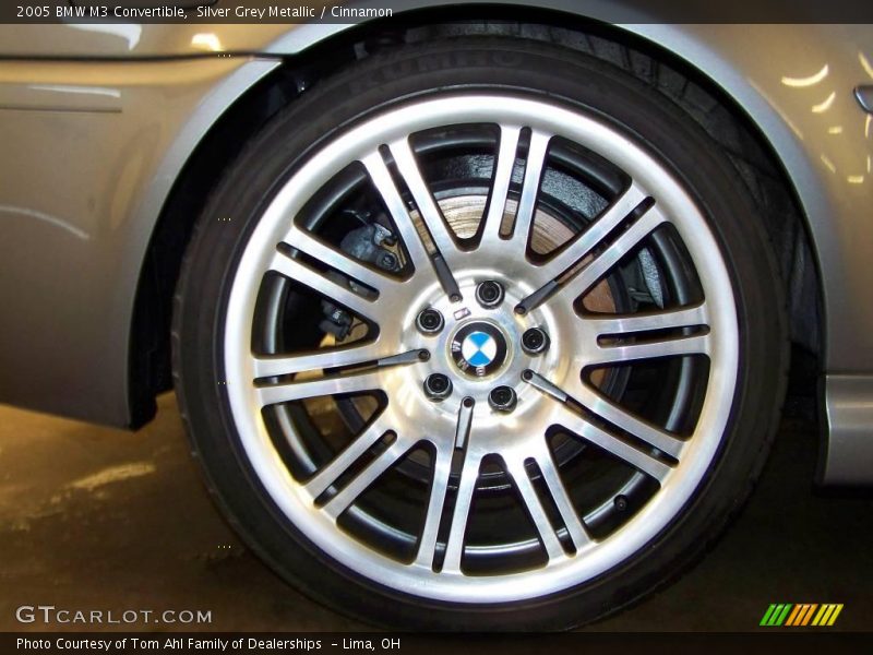 Silver Grey Metallic / Cinnamon 2005 BMW M3 Convertible