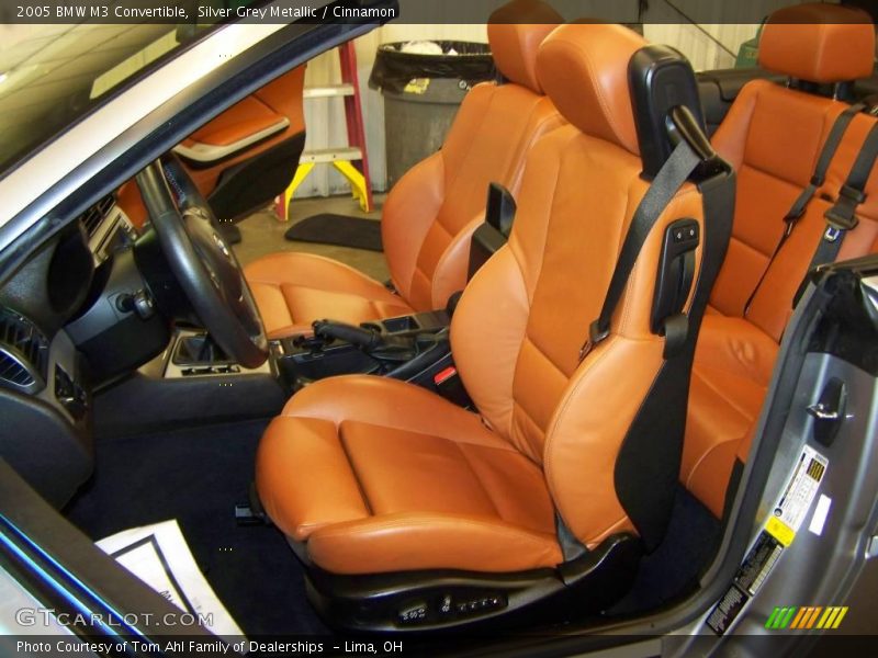 Silver Grey Metallic / Cinnamon 2005 BMW M3 Convertible