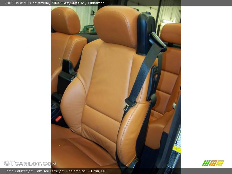 Silver Grey Metallic / Cinnamon 2005 BMW M3 Convertible