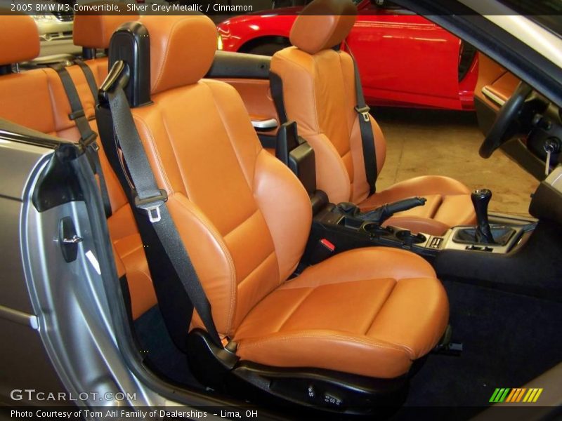 Silver Grey Metallic / Cinnamon 2005 BMW M3 Convertible