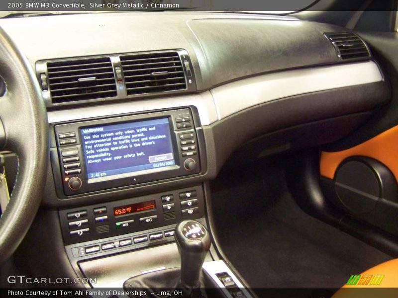Silver Grey Metallic / Cinnamon 2005 BMW M3 Convertible