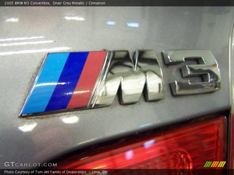 Silver Grey Metallic / Cinnamon 2005 BMW M3 Convertible