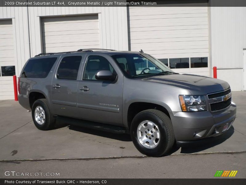 Greystone Metallic / Light Titanium/Dark Titanium 2009 Chevrolet Suburban LT 4x4