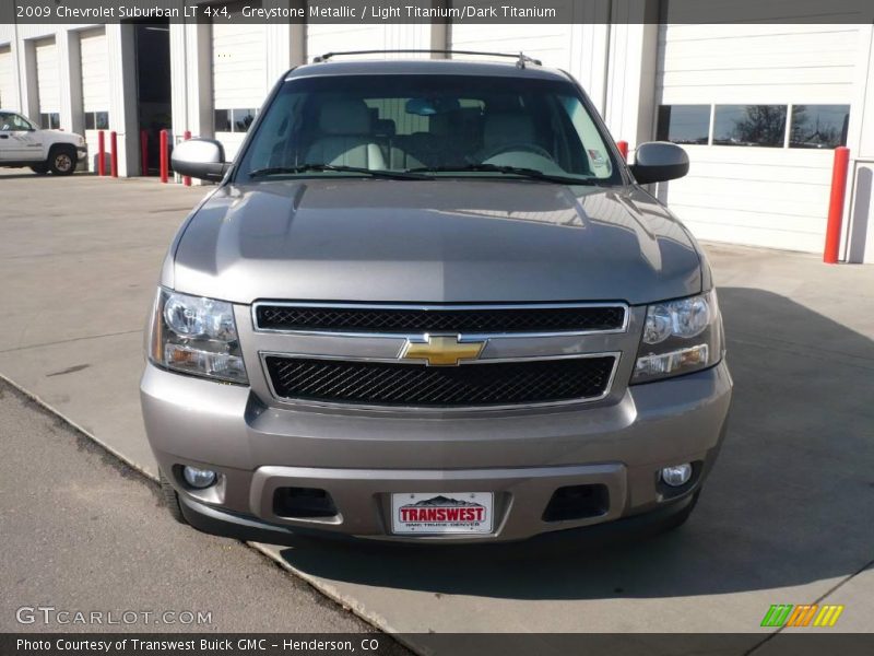Greystone Metallic / Light Titanium/Dark Titanium 2009 Chevrolet Suburban LT 4x4