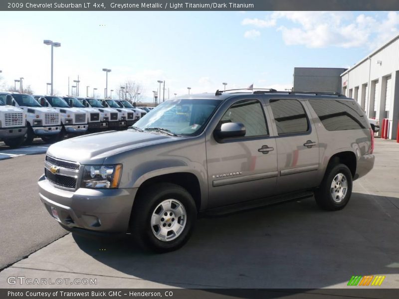 Greystone Metallic / Light Titanium/Dark Titanium 2009 Chevrolet Suburban LT 4x4