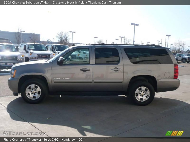 Greystone Metallic / Light Titanium/Dark Titanium 2009 Chevrolet Suburban LT 4x4