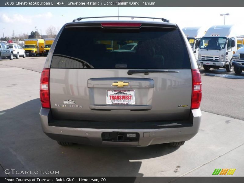 Greystone Metallic / Light Titanium/Dark Titanium 2009 Chevrolet Suburban LT 4x4
